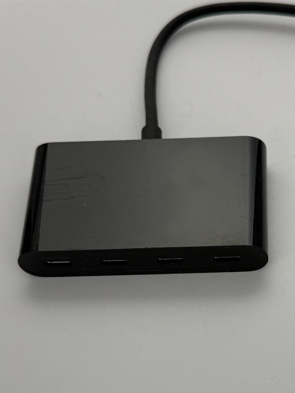 Belkin 4-Port USB C Hub With Two USB C & Two USB A Ports Adapter
